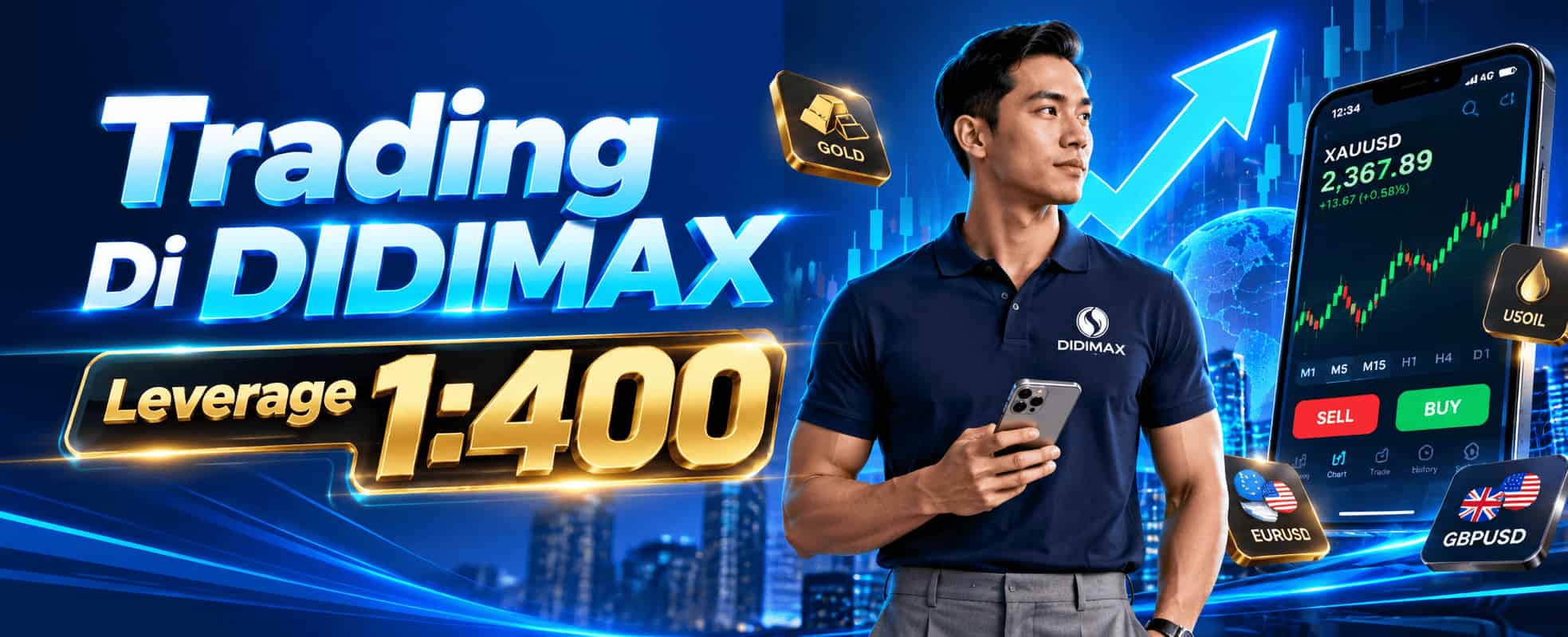 Leverage 1:400